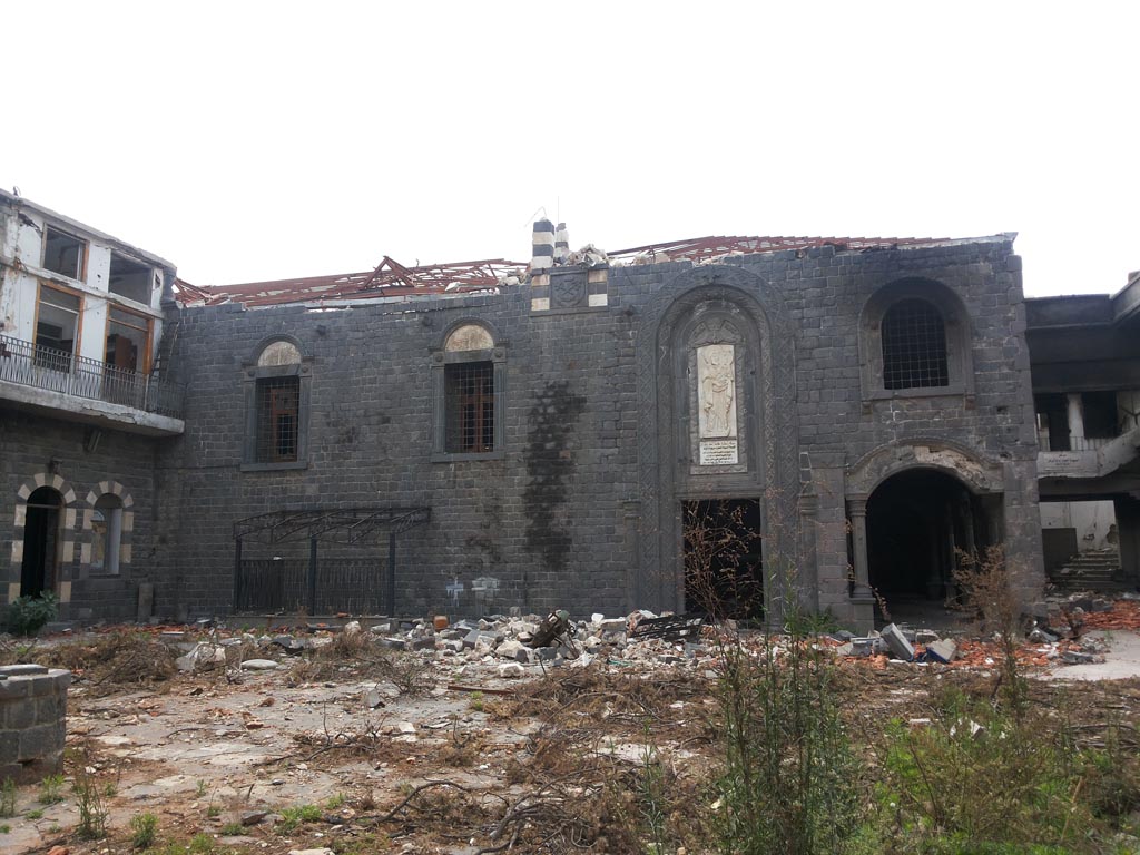 Homs first day after “liberation”