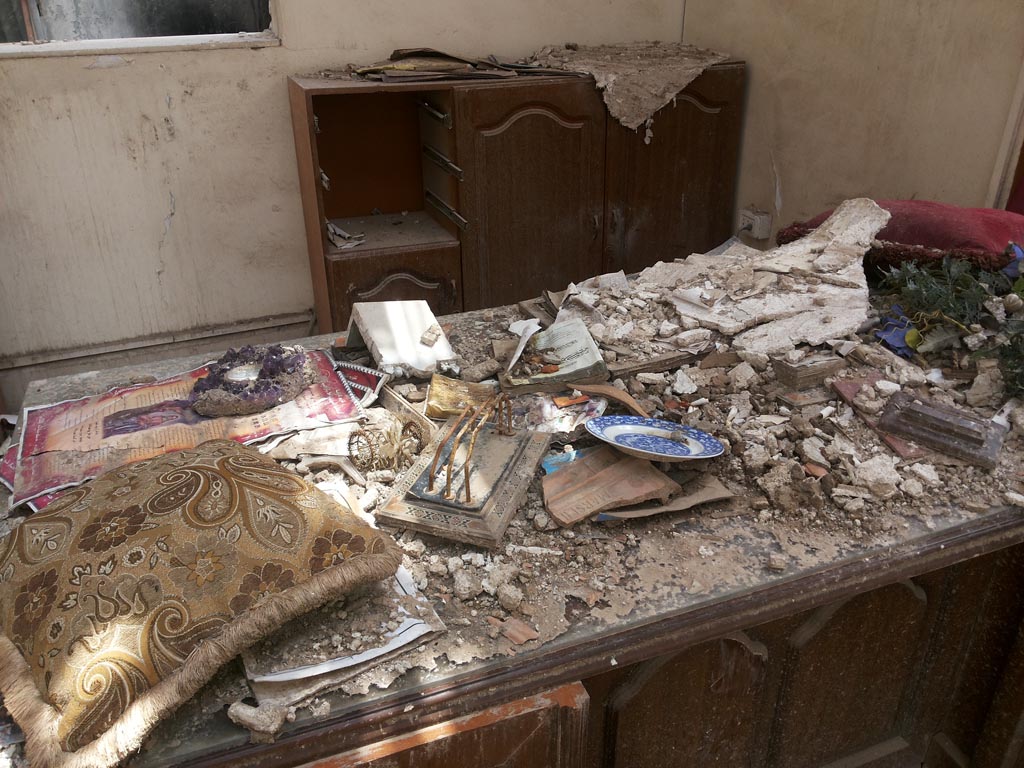 Homs first day after “liberation”